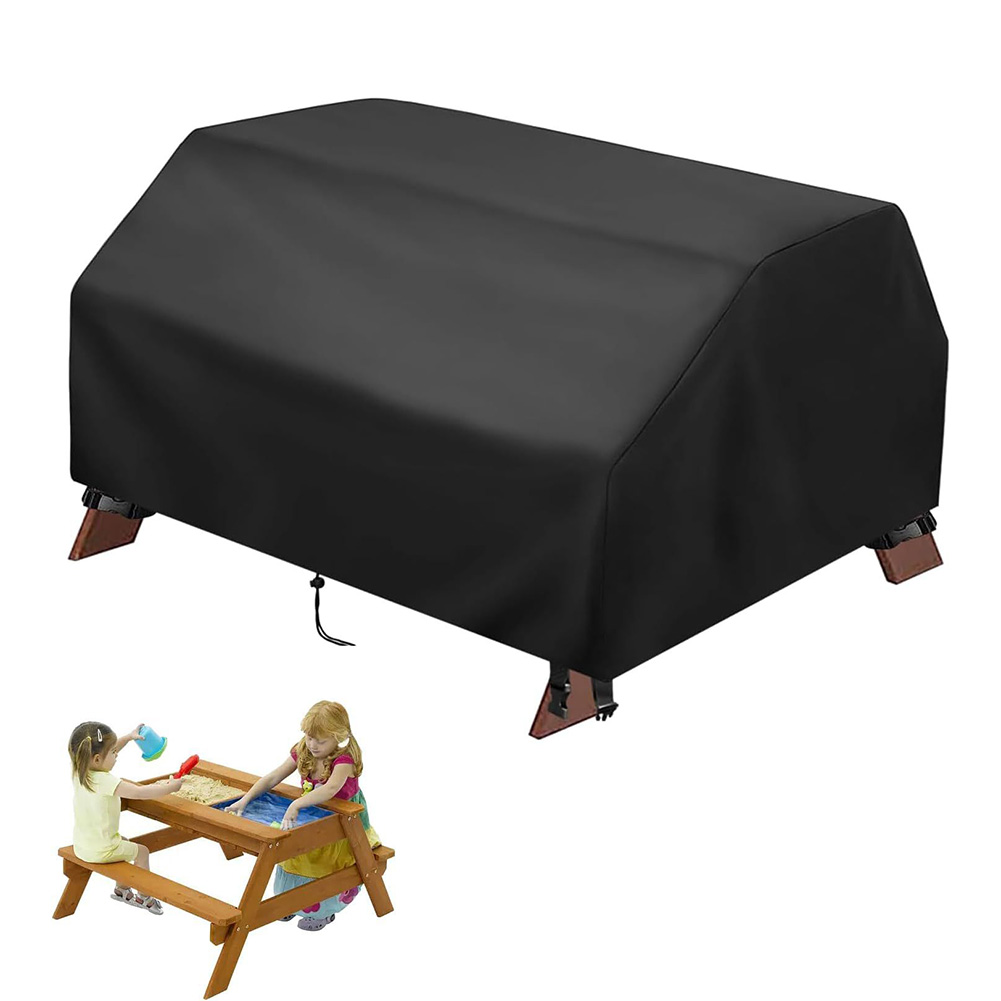 Kids Outdoor Bench Table - Kids Picnic Table Cover Waterproof Sand