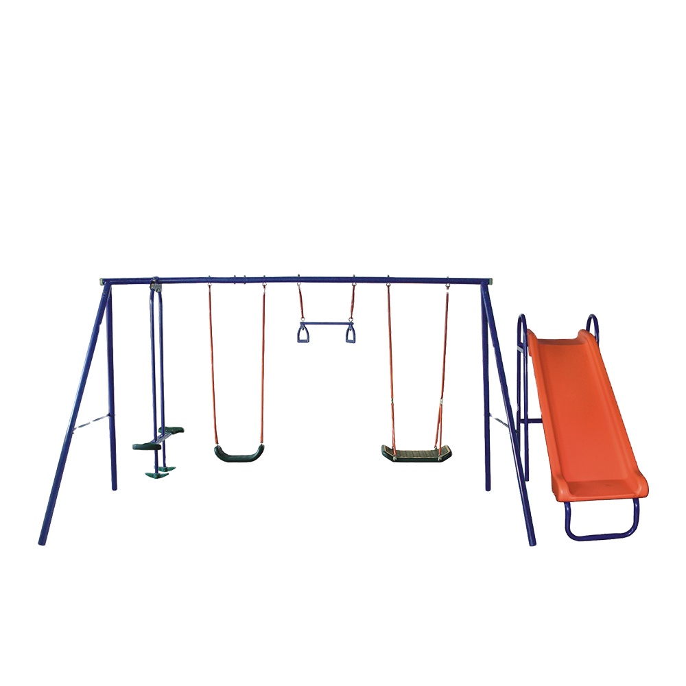Kids Outdoor Slide Set - wr-Wholesale Cheap Six Station Outdoor Garden