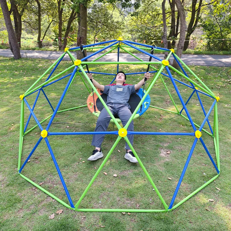 Kids Outdoor Monkey Bars - Jungle Gym with Swing Monkey Bar