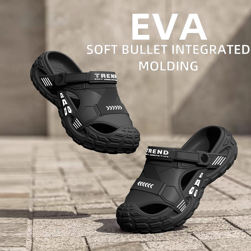 Kids Outdoor Equipment - Men's Outdoor Summer Wearable Clog Shoes
