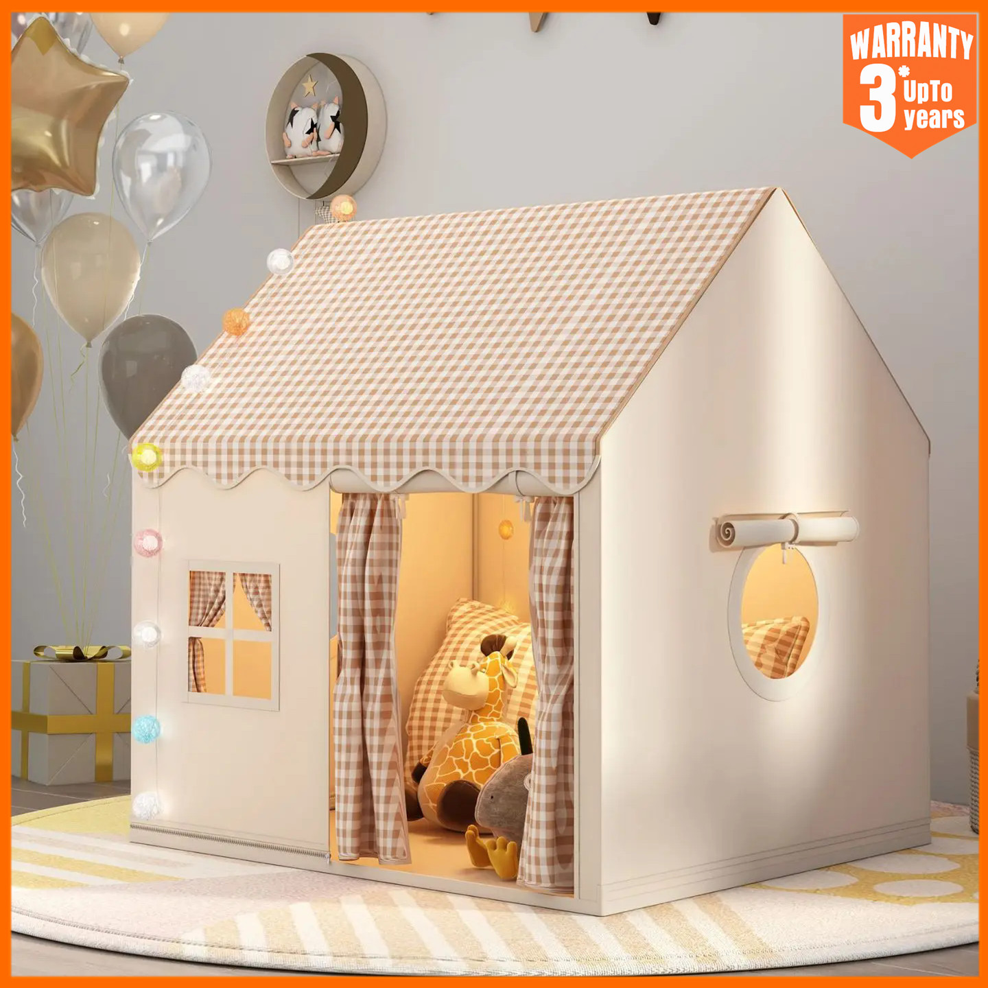 Kids Outdoor Playhouse - Kid Toys Tent Princess Castle Play