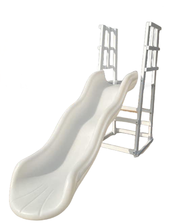 Kids Outdoor Slide Set - Hot Sale White Double Slide Indoor