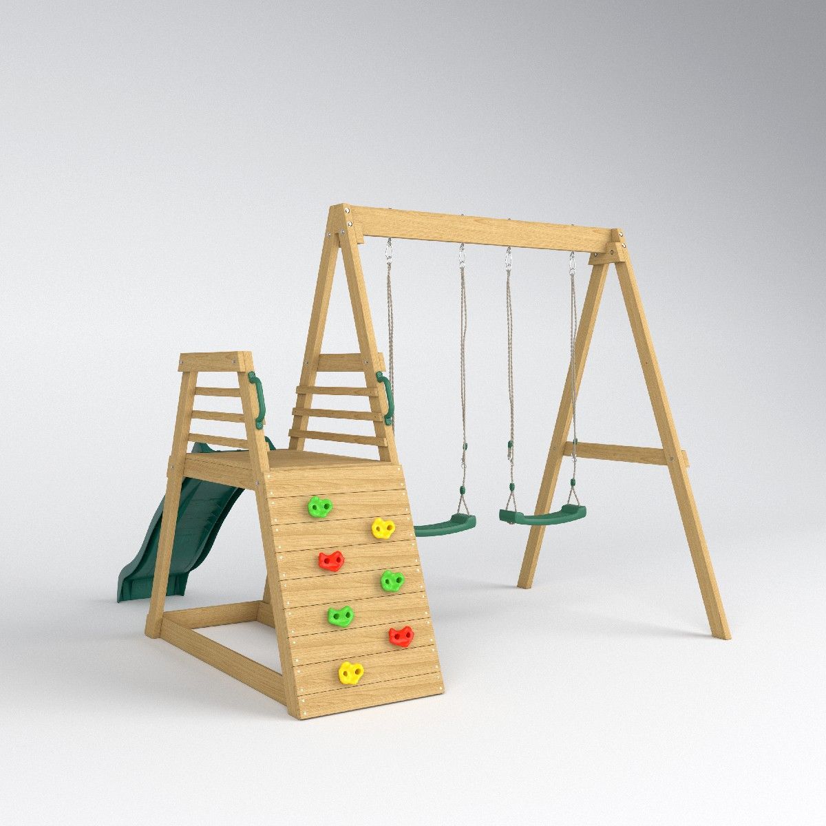 Kids Outdoor Slide Set - 2026 Jungle Gym Slide Swing Garden
