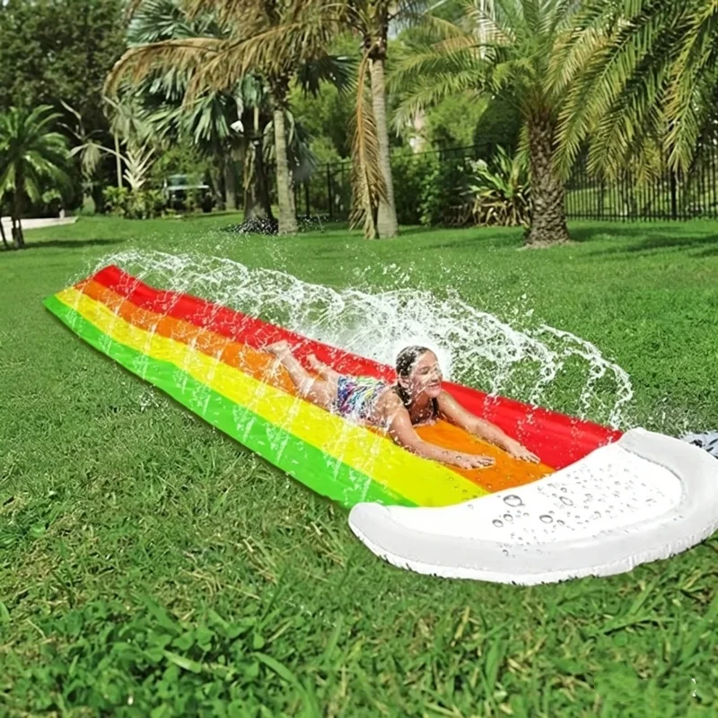 Kids Outdoor Slide Set - Summer Outdoor Inflatable Water Toys Water