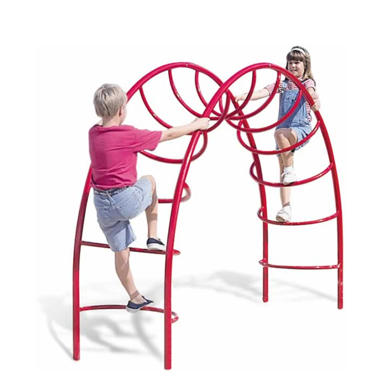 Kids Outdoor Monkey Bars - EO-Outdoor Rope Climbing Playground Net Equipment