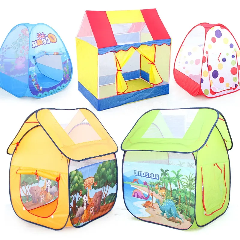 Kids Outdoor House Accessories - Portable Children Kids Play Tents Outdoor