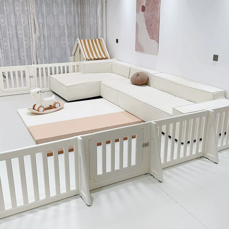 Kids Outdoor Playhouse - Baby Playpen Portable Foldable Expandable Baby