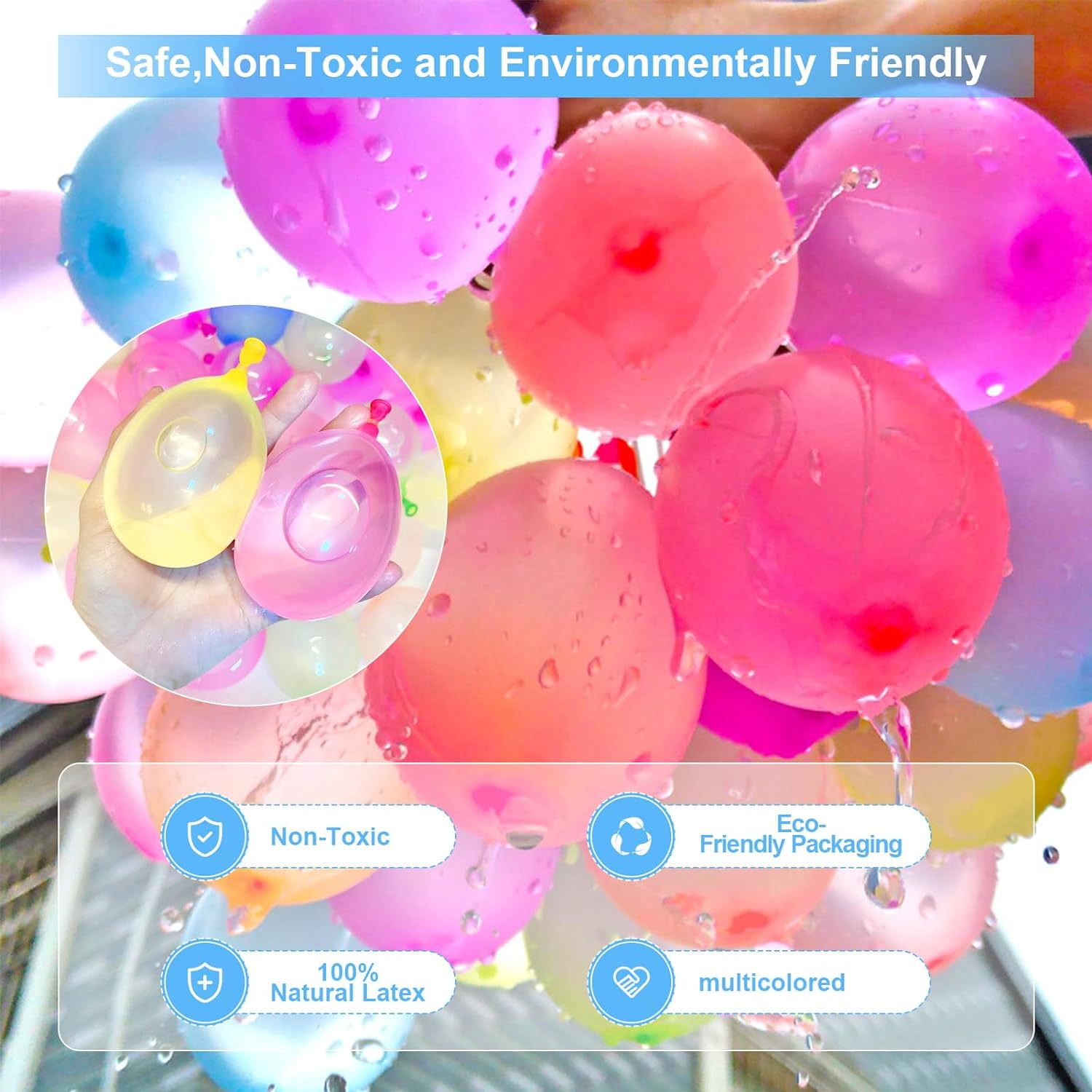Water Balloons Self Sealing, R - Kids Outdoor Water Toys ulasan dan harga