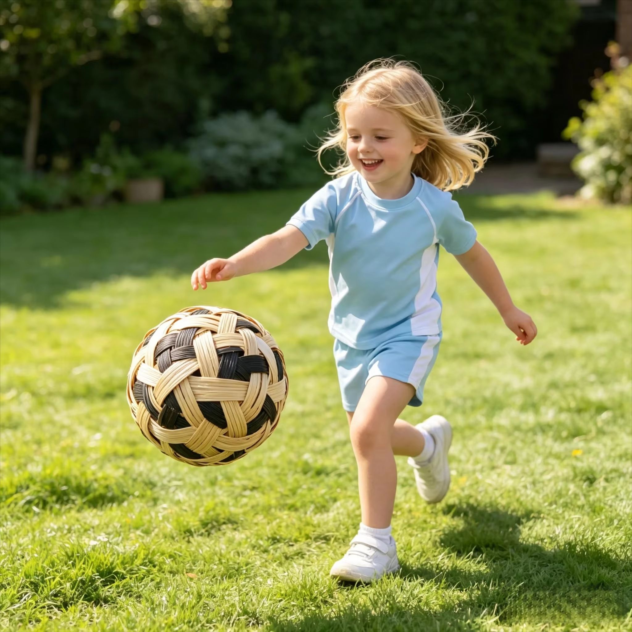 Kids Sepak Takraw Rattan Ball  - Outdoor Kid ulasan dan harga