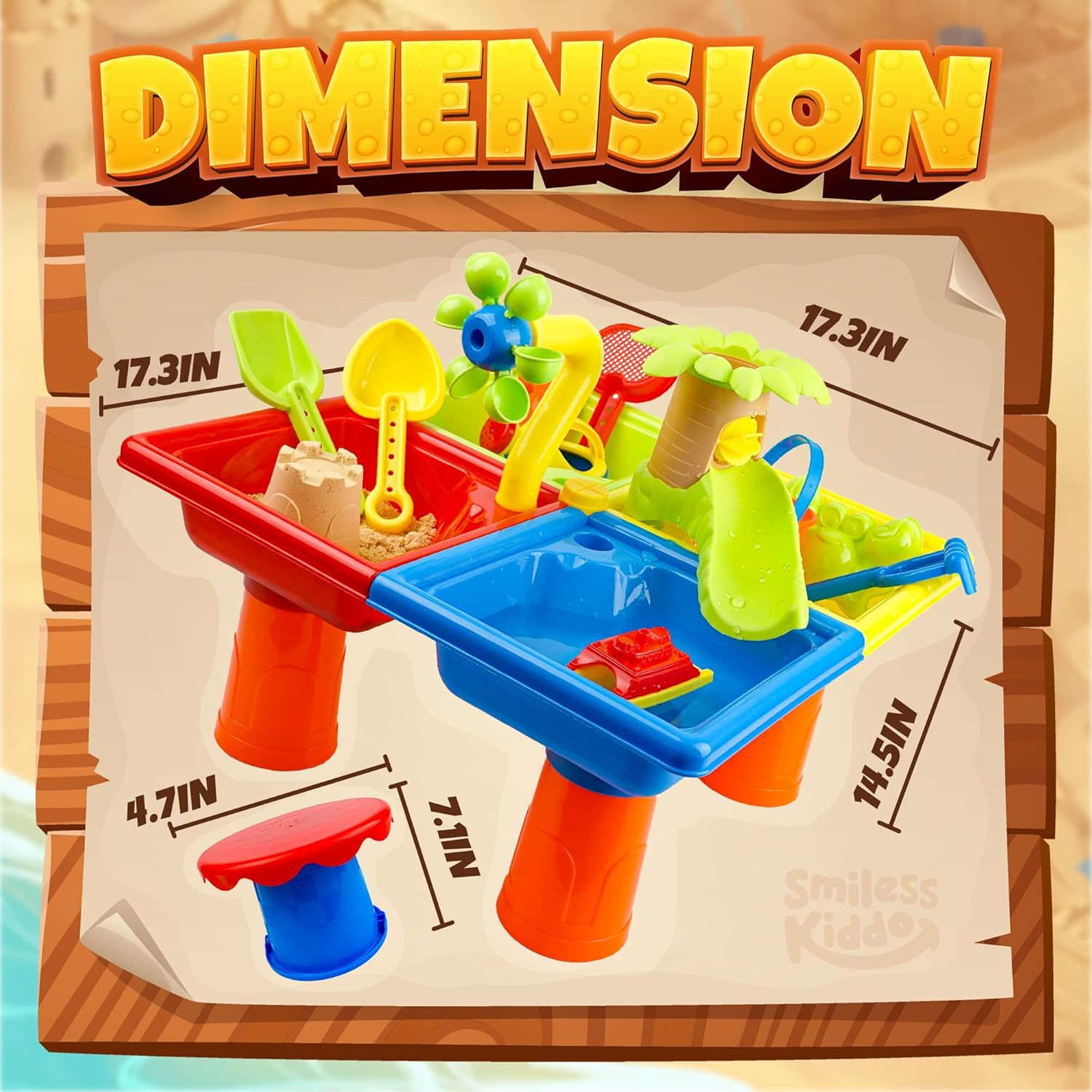 25 Pcs Summer Water Table for  - Kids Outdoor Water Toys ulasan dan harga