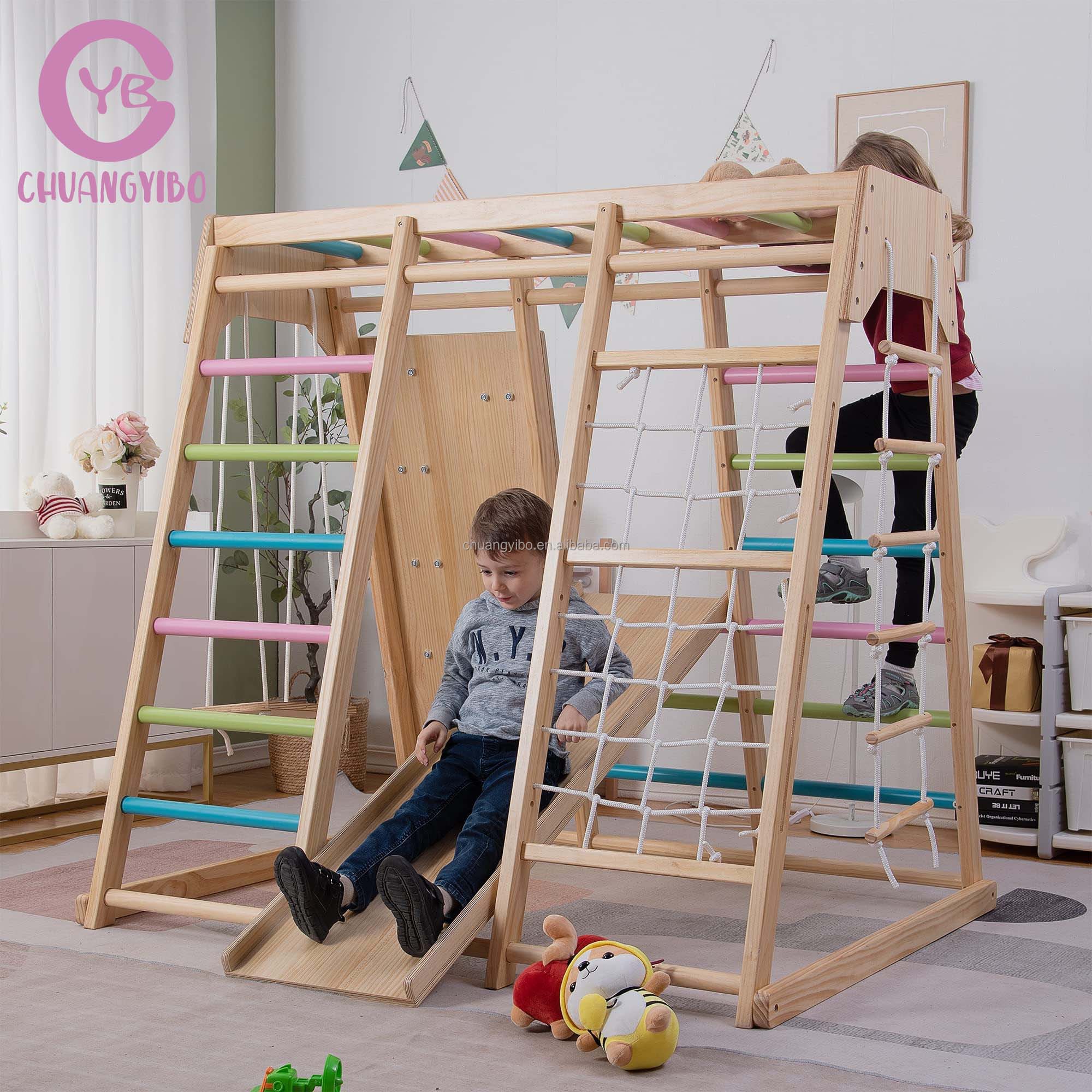 Climbing Walls Amusement Park  - Kids Outdoor Slide Set ulasan dan harga