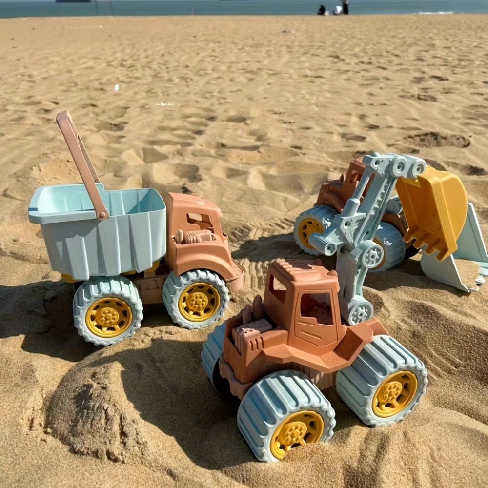 Beach Toys Construction Trucks - Kids Outdoor Water Toys ulasan dan harga