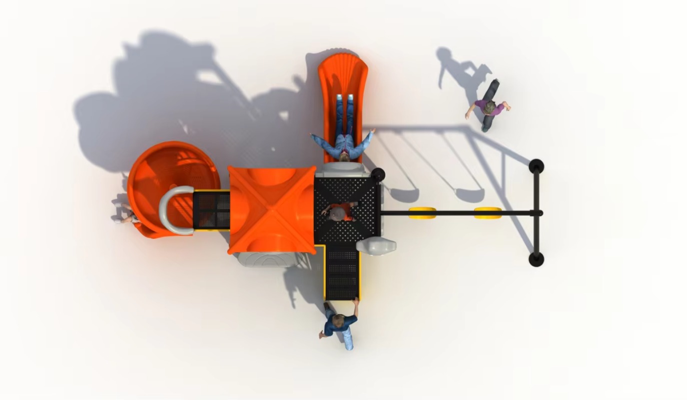 Outdoor Steel Plastic Swing Se - Kids Outdoor Slide Set ulasan dan harga