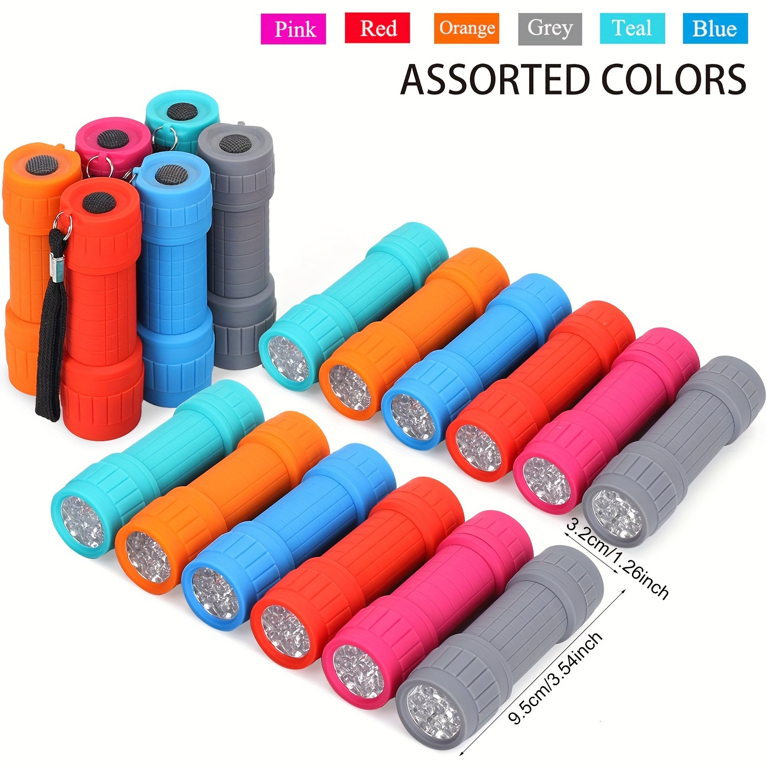 Mini Portable Flashlight Nine  - Outdoor Kid ulasan dan harga