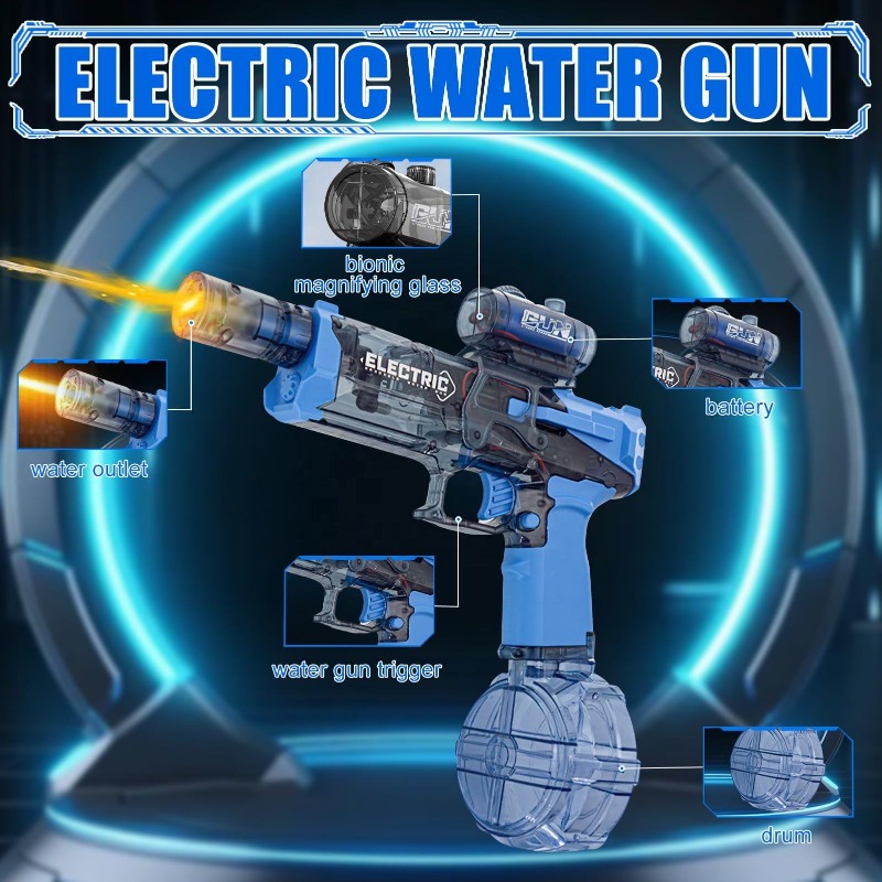 Children Continuous Fire Elect - Kids Outdoor Water Toys ulasan dan harga