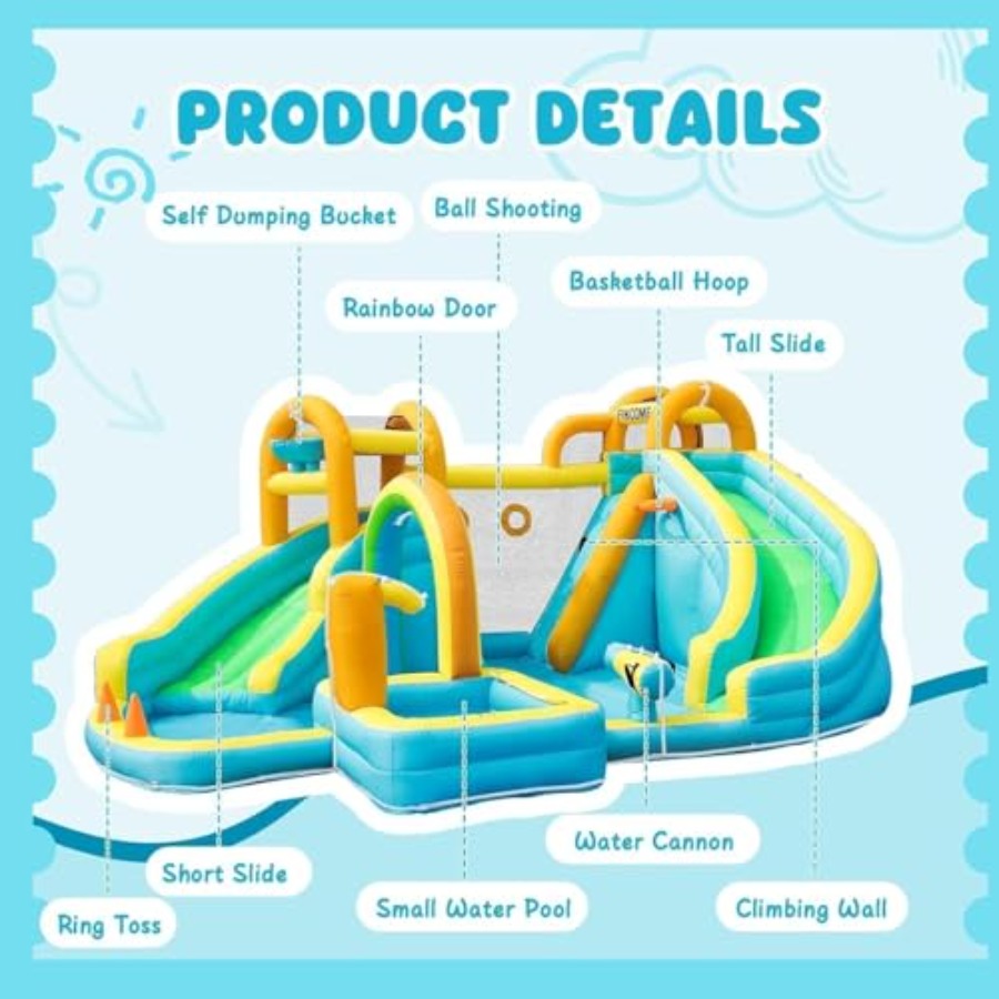 Backyard outdoor inflatable wa - Kids Outdoor Water ulasan dan harga