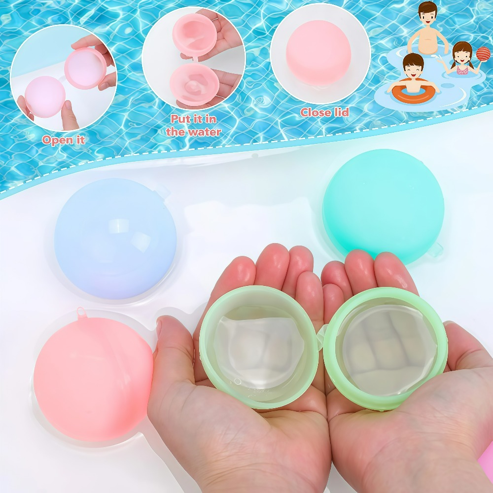 12/20/24/40Pcs Reusable Water  - Kids Outdoor Water Toys ulasan dan harga