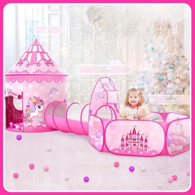 3 in 1 Kids Tent House Portabl - Kids Outdoor House Accessories ulasan dan harga