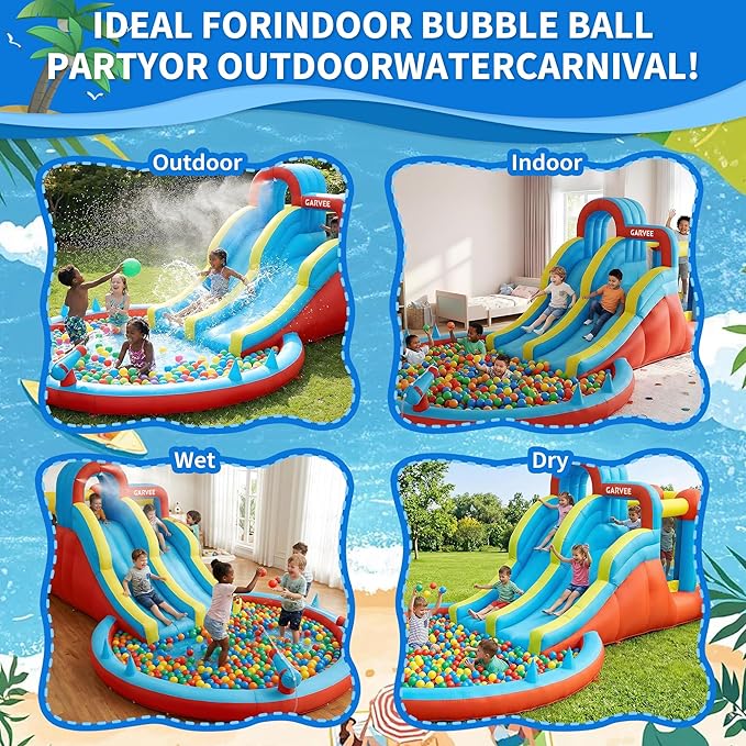 All-Season 8-in-1 Inflatable W - Kids Outdoor Water ulasan dan harga