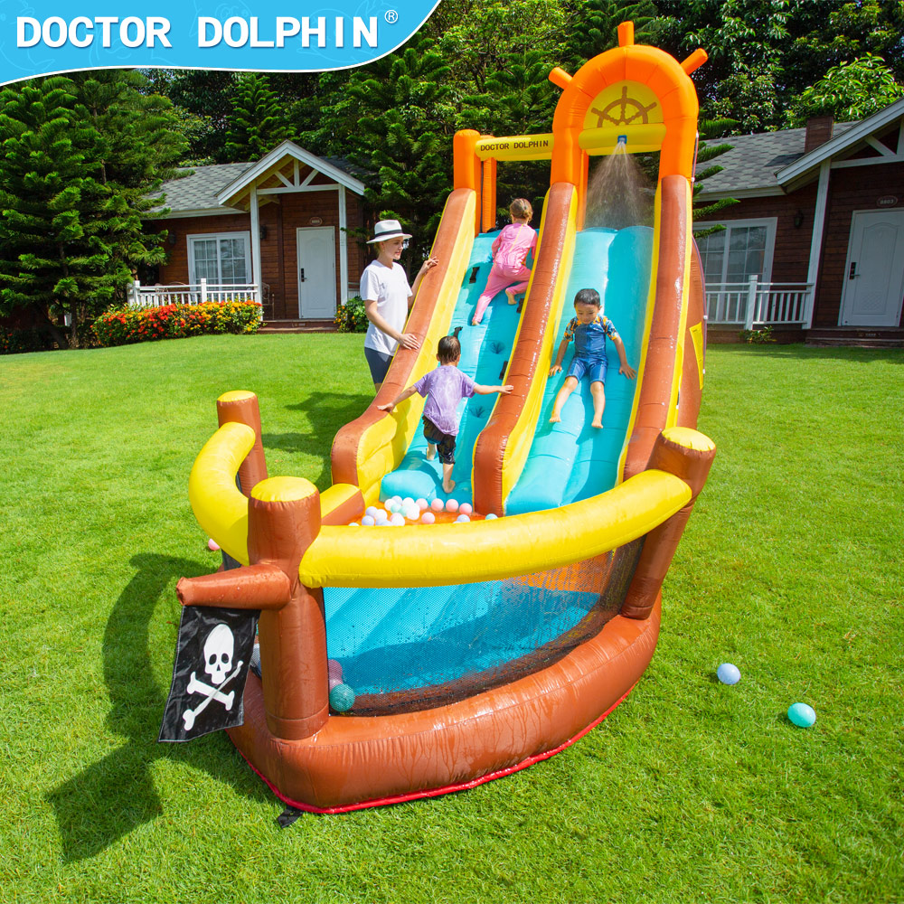 Doctor Dolphin Pirate Ship Out - Kids Outdoor Water ulasan dan harga