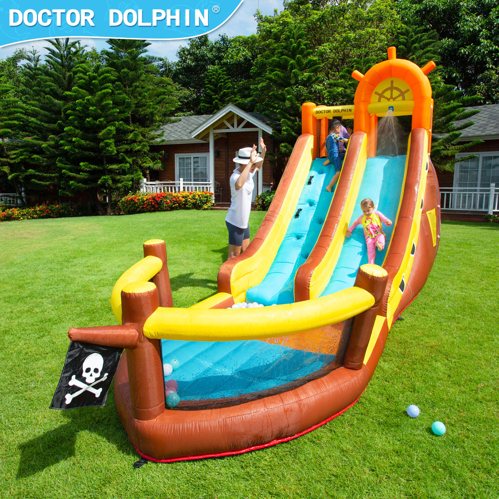 Doctor Dolphin Pirate Ship Out - Kids Outdoor Water ulasan dan harga