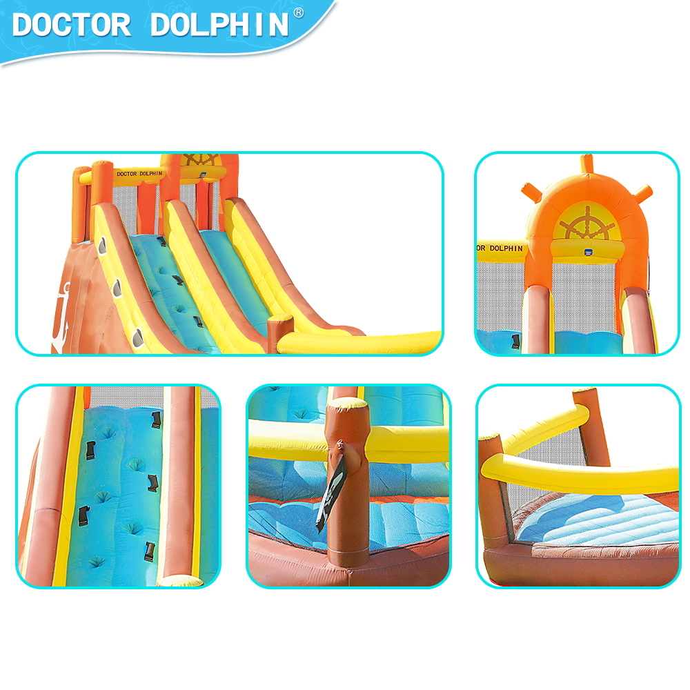 Doctor Dolphin Pirate Ship Out - Kids Outdoor Water ulasan dan harga