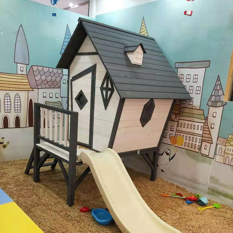 Large playhouse, kindergarten, - Kids Outdoor Playhouse ulasan dan harga
