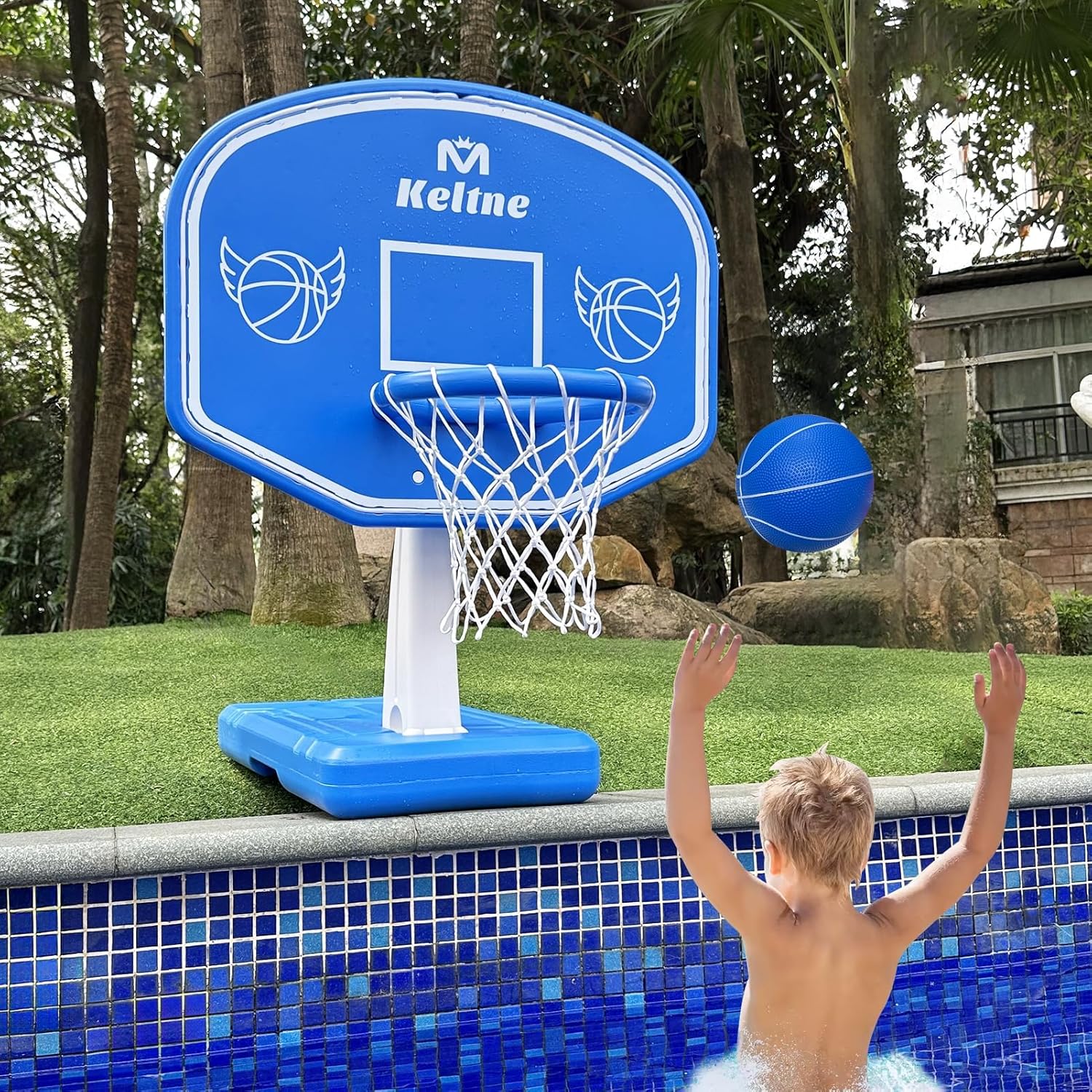 Large Swimming Pool Basketball - Outdoor Kid ulasan dan harga