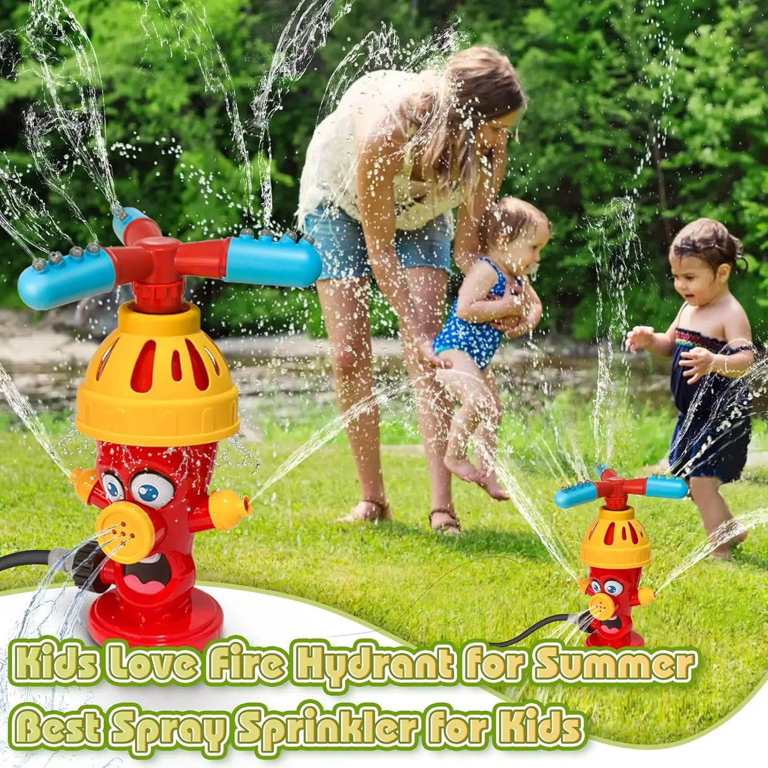 Water Spray Toy Hydrant Sprink - Outdoor Kid ulasan dan harga