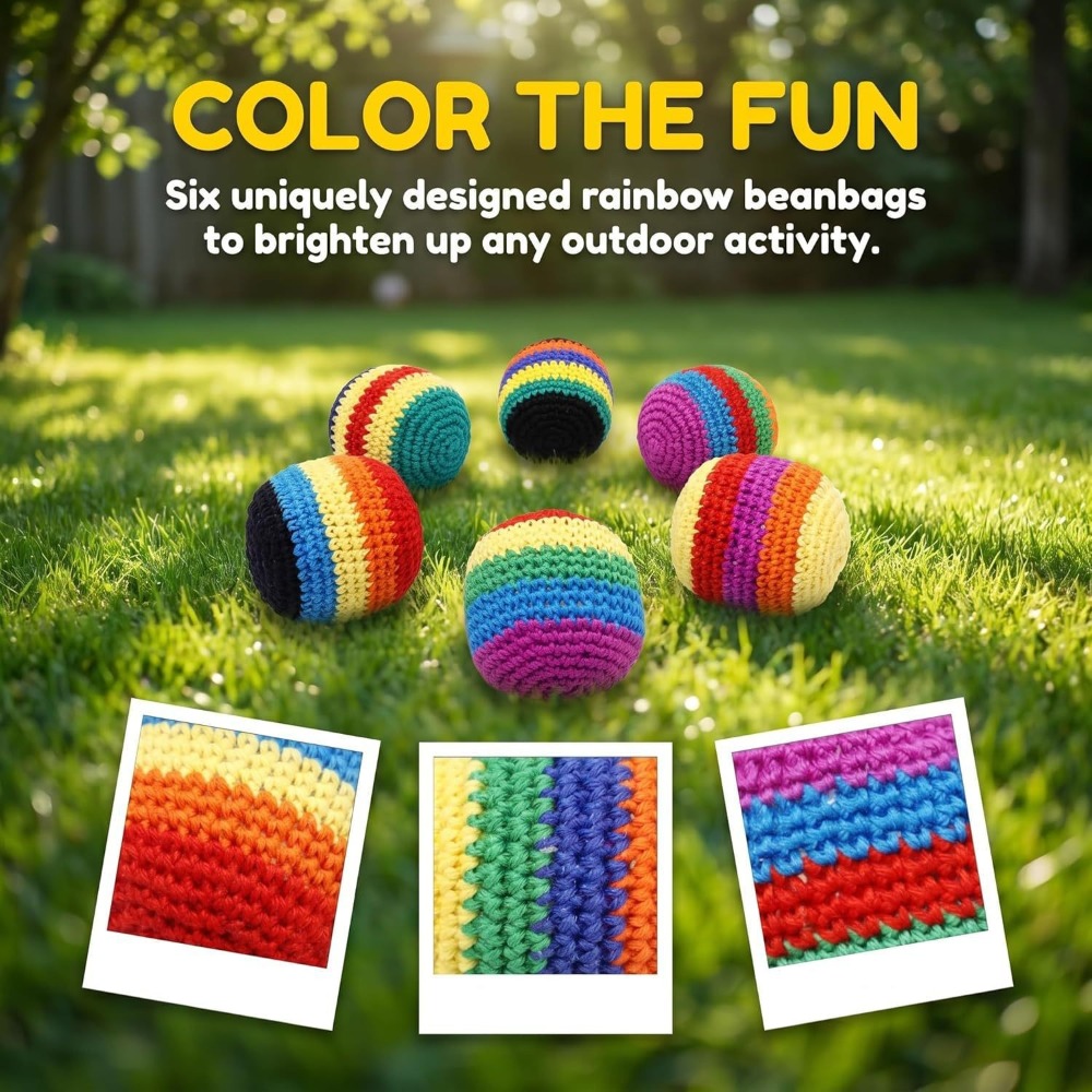 New Soft Footbag Hack Sandbag  - Kids Outdoor Activities ulasan dan harga