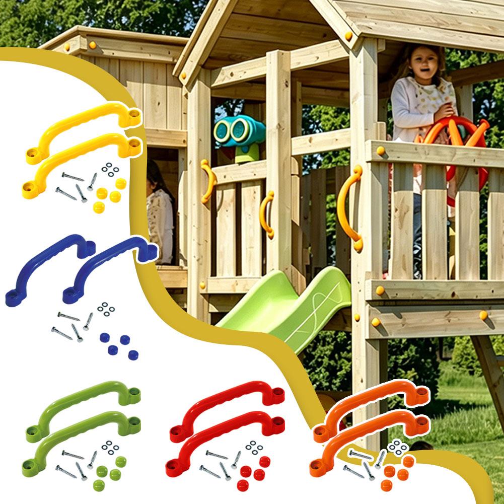 Playground Safety Handles For  - Kids Outdoor Playhouse ulasan dan harga