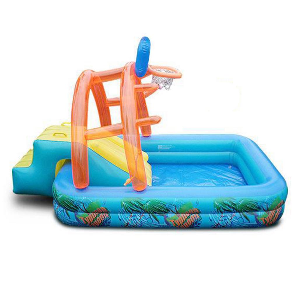 New Water Slide Children Fun L - Kids Outdoor Slide Set ulasan dan harga