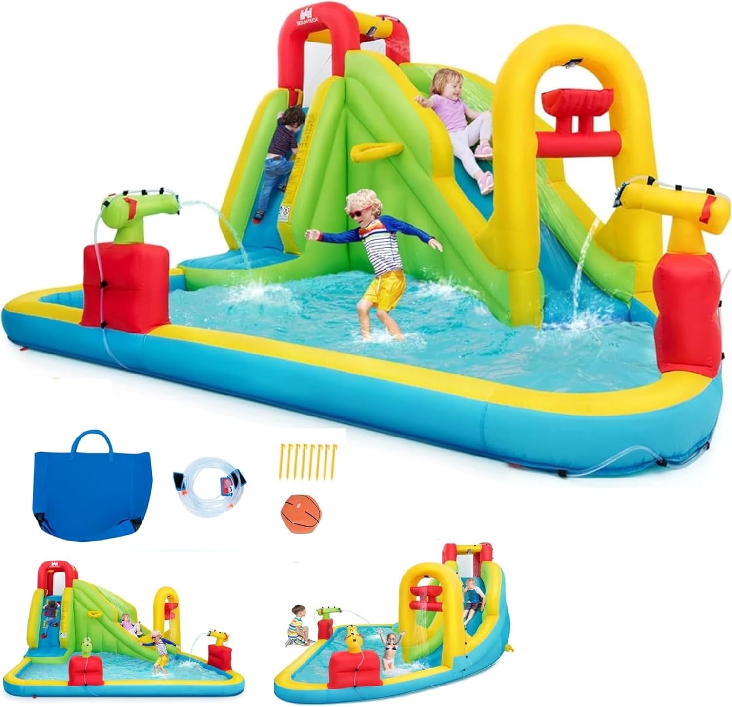 Mega Inflatable Water Park Bou - Kids Outdoor Water ulasan dan harga