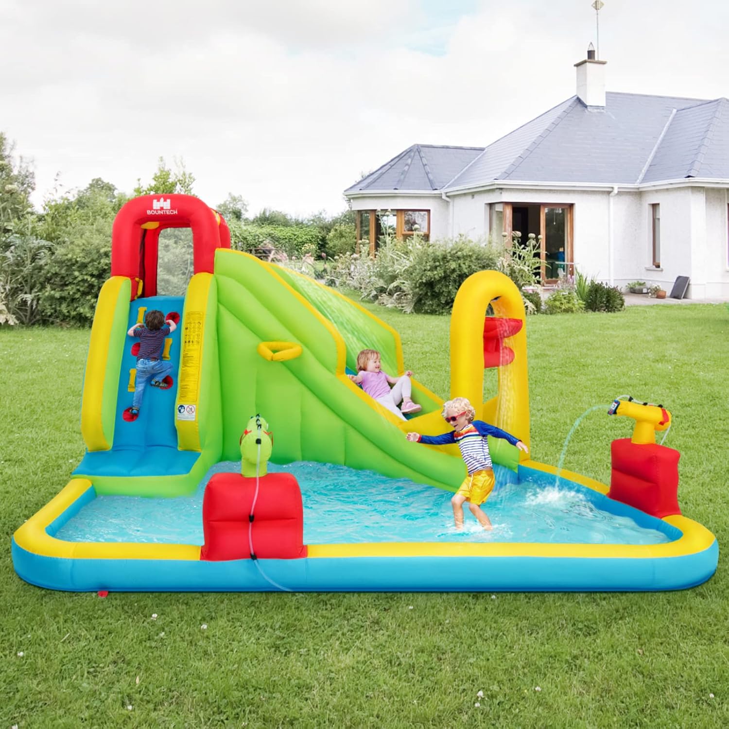 Mega Inflatable Water Park Bou - Kids Outdoor Water ulasan dan harga