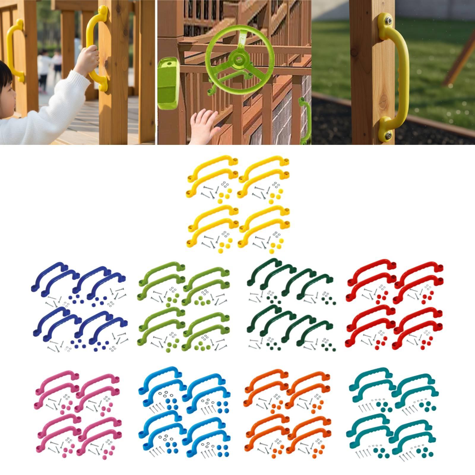 8 Pieces Climbing Handles Outd - Kids Outdoor House Accessories ulasan dan harga