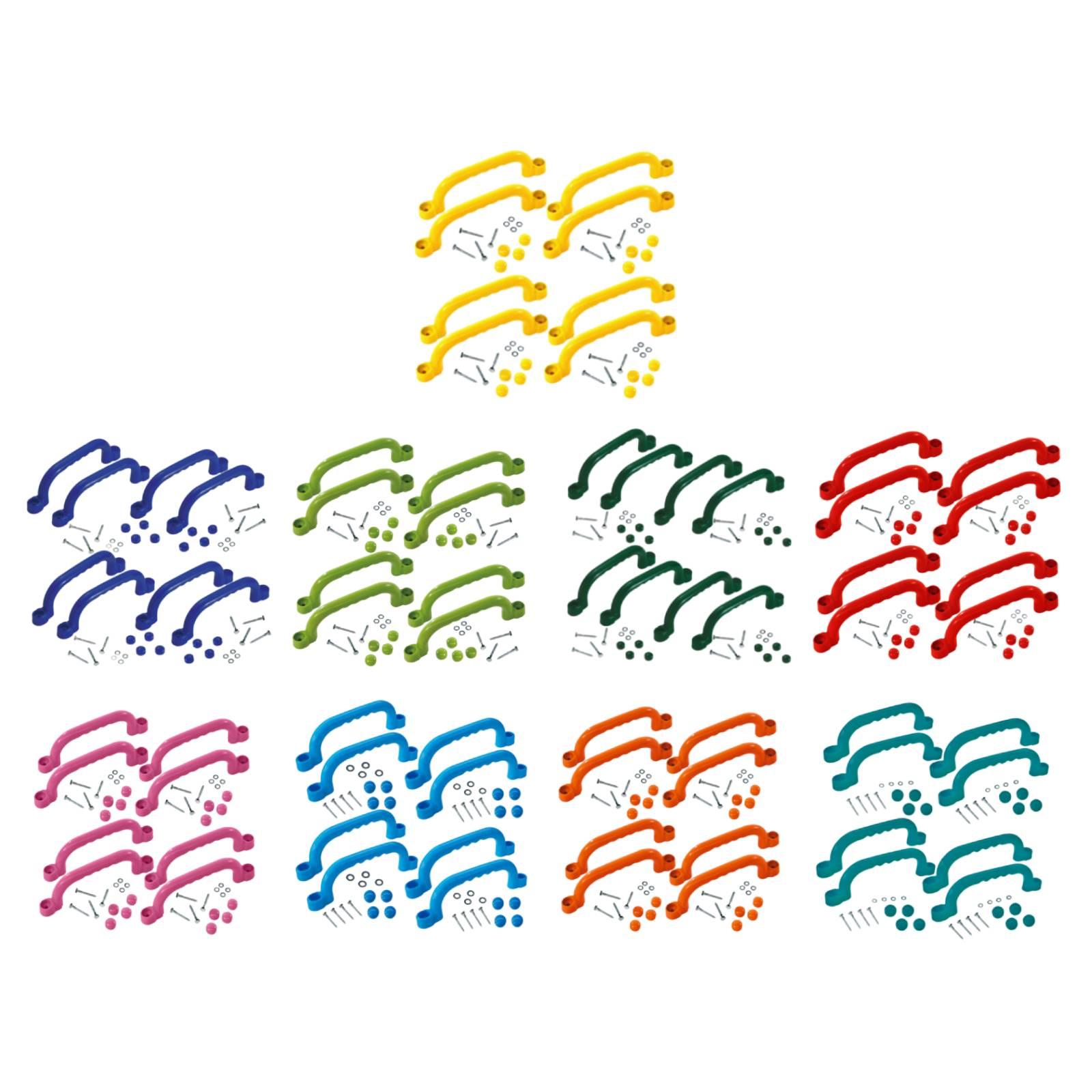 8Pcs Climbing Frame Handles Ea - Kids Outdoor Playhouse ulasan dan harga