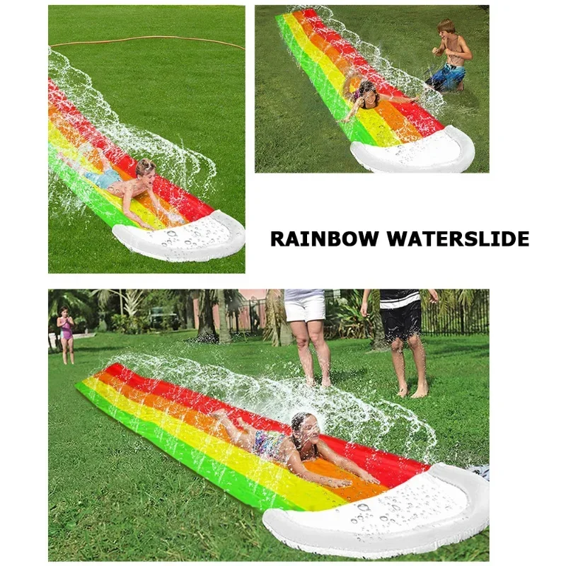 Summer Outdoor Inflatable Wate - Kids Outdoor Slide Set ulasan dan harga