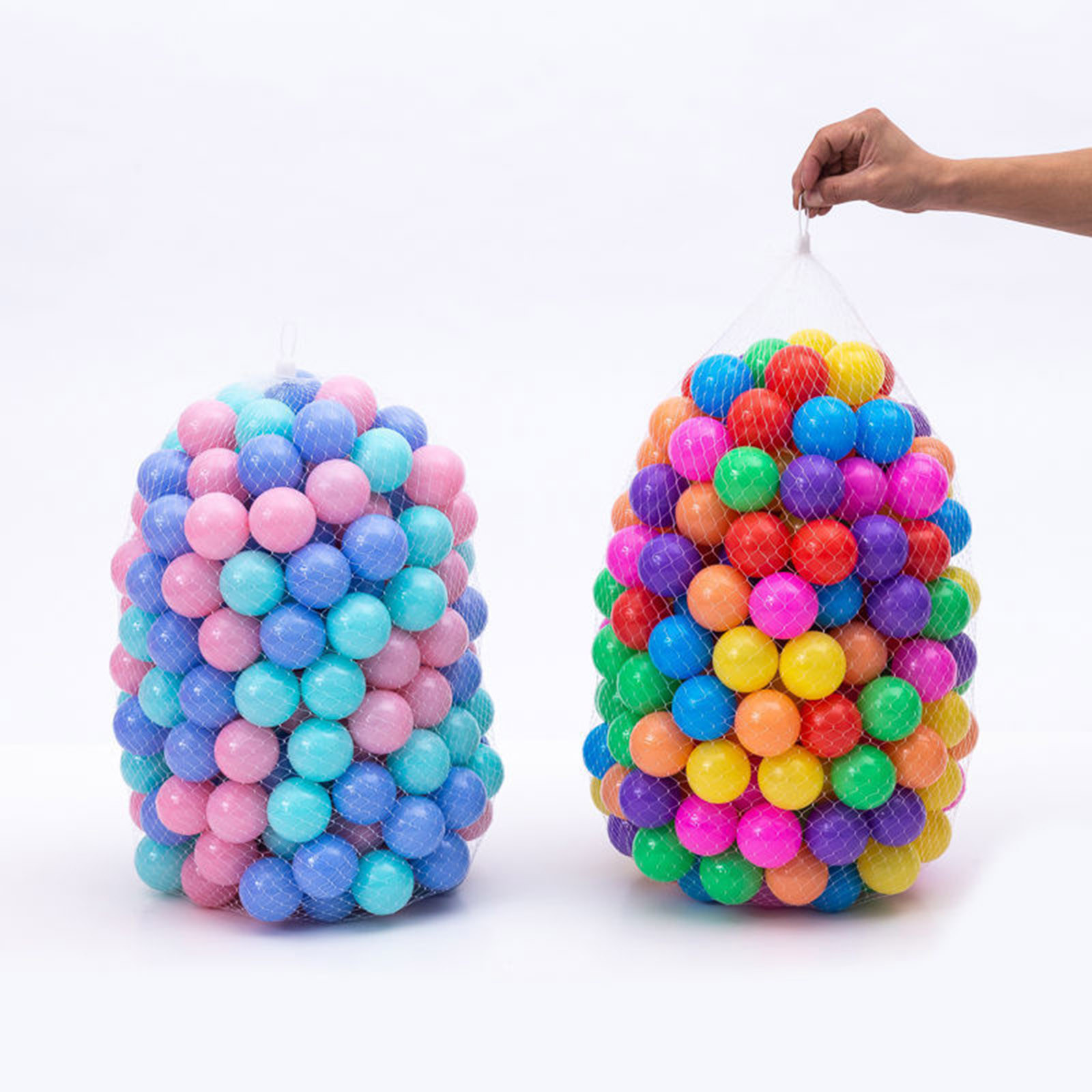 100PCS 55MM Baby Plastic Balls - Kids Outdoor House Accessories ulasan dan harga
