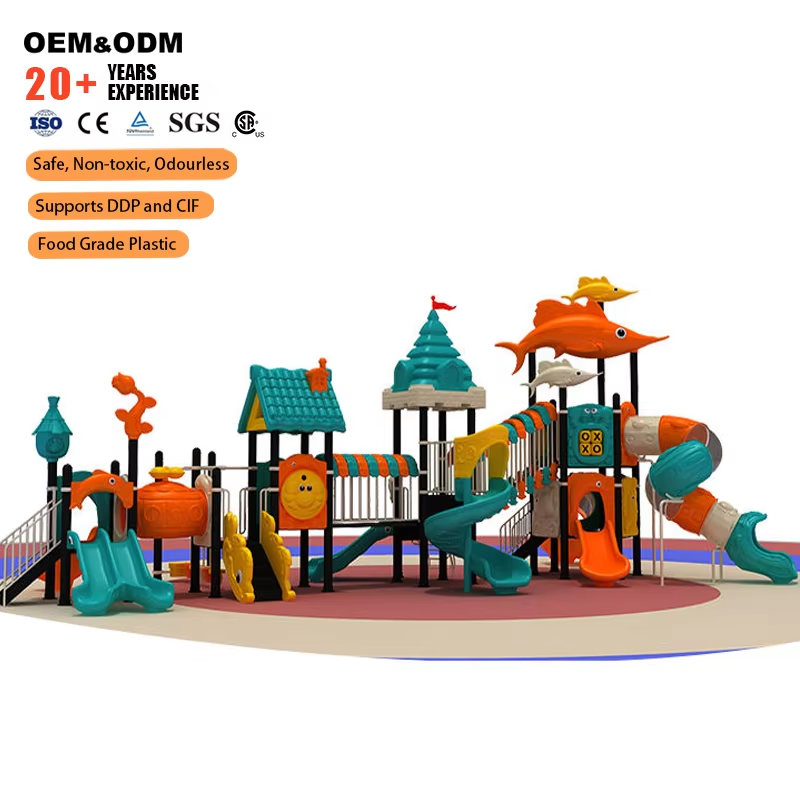 Outdoor Kids Amusement Equipme - Kids Outdoor Slide Set ulasan dan harga