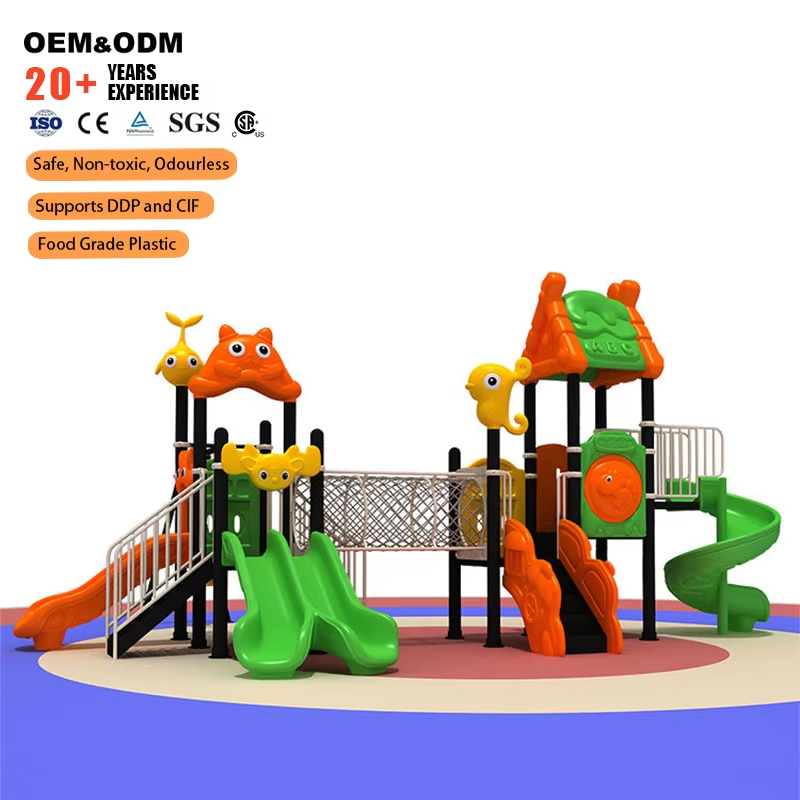 Commercial Outdoor Amusement E - Kids Outdoor Slide Set ulasan dan harga