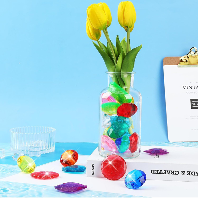 Children Colored Plastic Gem T - Kids Outdoor Activity Centre ulasan dan harga