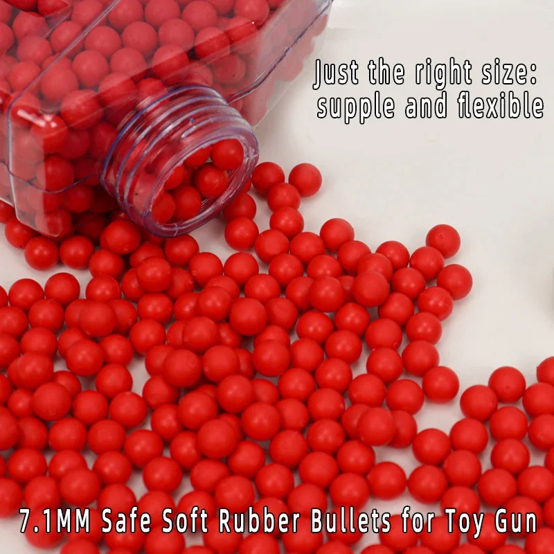  7.1MM Red Soft Rubber Safety  - Kids Outdoor House Accessories ulasan dan harga