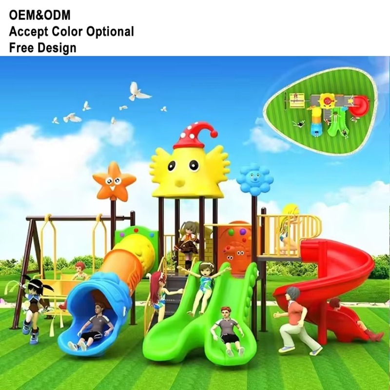 Playground Outdoor Kids Slide  - Kids Outdoor Equipment ulasan dan harga