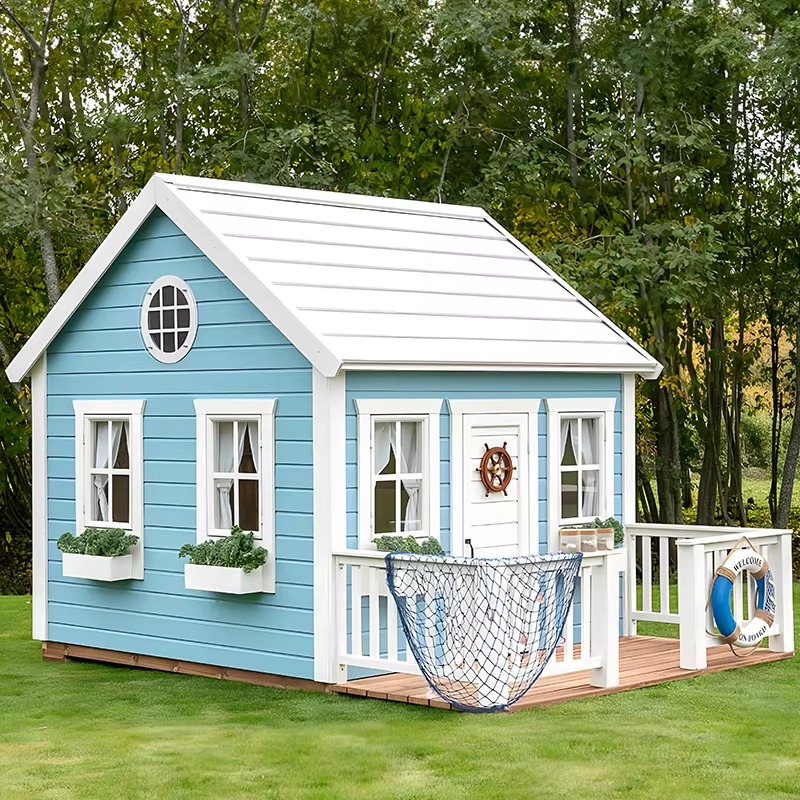 Outdoor Garden Cubby House Chi - Kids Outdoor Playhouse ulasan dan harga